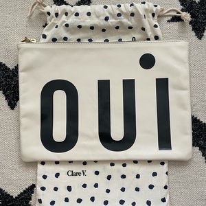 Clare V Oui Flat Clutch